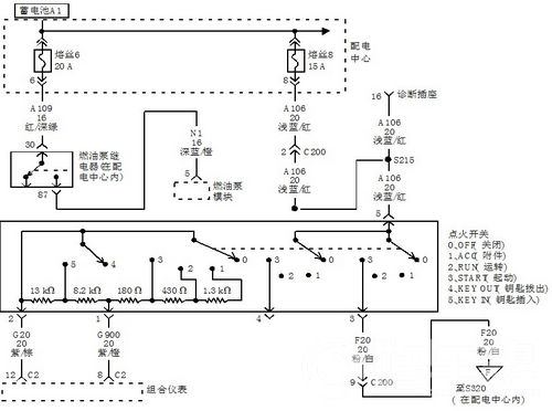 2007年国产克莱斯勒300C发动机无法着车