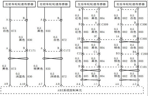 图2 轮速传感器电路图