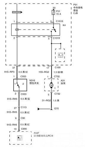 /福克斯1.8轿车高速行驶中会偶尔出现熄火的现象