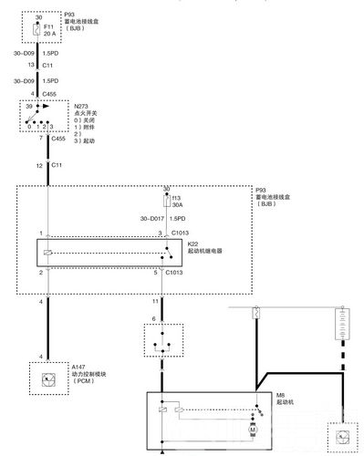 长安福特福克斯轿车无法起动