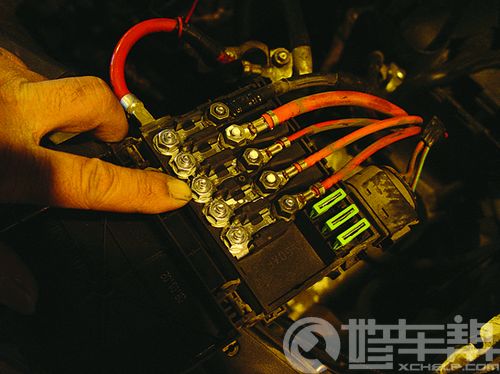 宝来1.8T水温警告灯报警