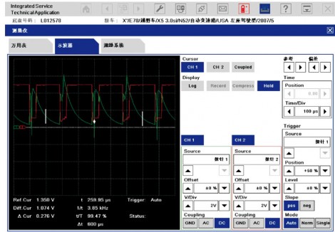 图3 总线的信号波形