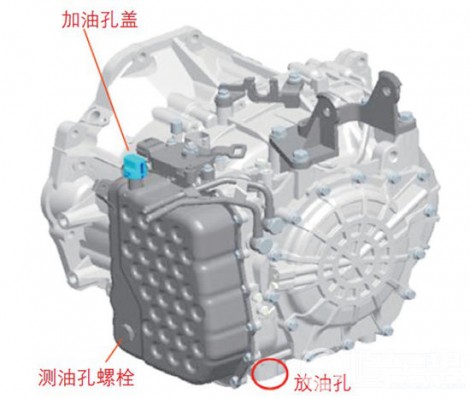 图1　A6MF1型6前进挡自动变速器