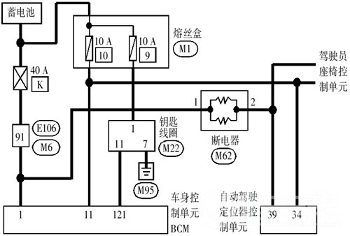 2008年产日产英菲尼迪EX35电动座椅故障