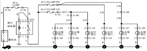 2004年款千里马小灯转向灯以及仪表上的后雾灯指示灯微亮开大灯熄火（已传）